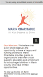 Mobile Screenshot of marincharitable.org
